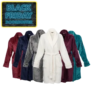 Ardour Plush Velvet Robe