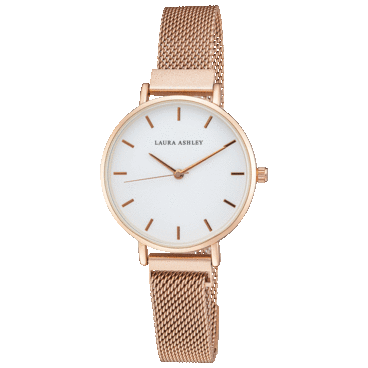Laura Ashley Alloy Sleek Magnet Bracelet Watch