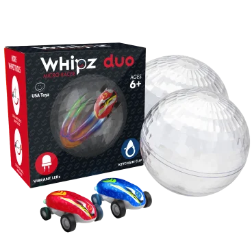 USA Toyz 2-Piece Whipz Micro Racers Toy Cars