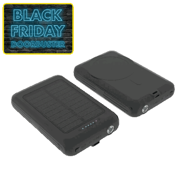 Brookstone 5000mAh MagSafe Solar Power Bank