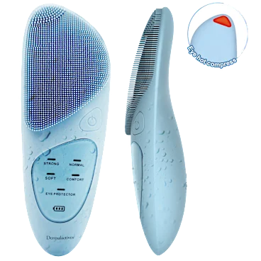 Dermalactives PureSkin Sonic Cleansing Brush with Heated Eye Care