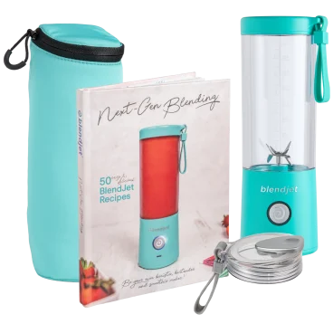 Blendjet 2 Portable Blender with Sleeve, Drinking Lid & Recipe Book