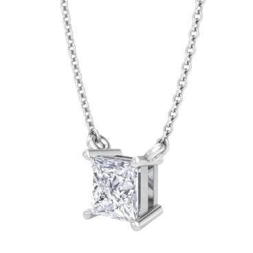 The Half-Carat Lab-Grown Diamond Solitaire Necklace