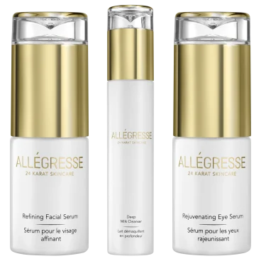 Allegresse 24 Karat 3-Piece Skincare Set