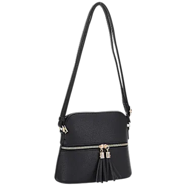 Donna & Becky Diana Crossbody with Tassel