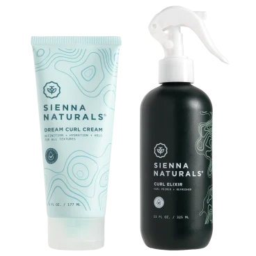 Sienna Naturals Curl Cream + Curl Elixir