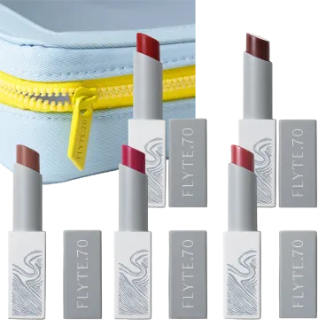 Flyte.70 5-Piece LipSheer Lip Balm & Case Set
