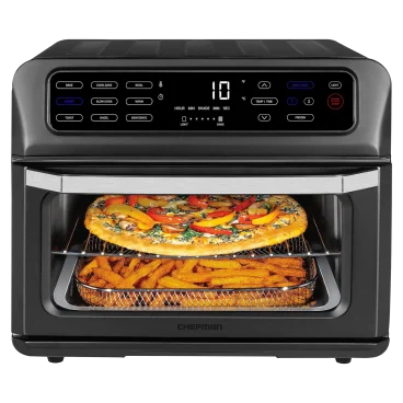 Chefman Horno Freidora de Aire 12-en-1 de 20 Cuartos con Sonda