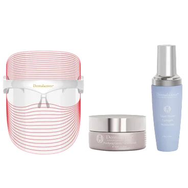 Dermalactives Plump & Rejuvenate Bundle with LED Mask & Collagen Moisturizer