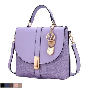MKF Collection Maren Vegan Leather Women’s Shoulder Bag by Mia K.
