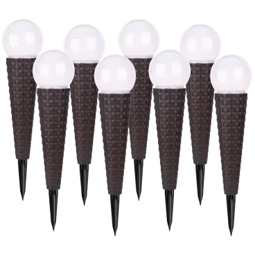 8-Pack: Smart Solar Pella Solar Pathlight