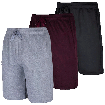 <SPANISH_TRANSLATION> Paquete de 3: Nextex Pantalones Cortos de Franela con B...
