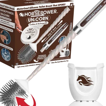Horsepower Unicorn Toilet Spin Scrubber