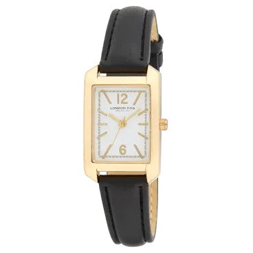 London Fog Chancery Rectangle Strap Watch