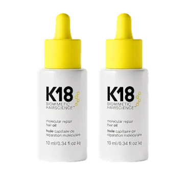 2-Pack: K18 Molecular Repair Hair Oil 0.34 fl oz