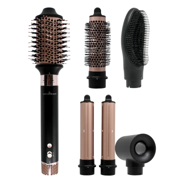 Karma Beauty Nebula 6-In-1 Interchangeable Hot Air Hair Styler Set