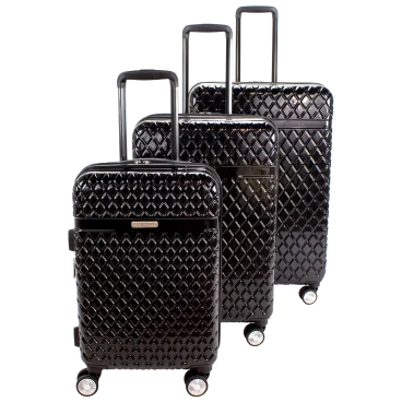 Kathy Ireland Yasmine Juego de Equipaje Rígido de 3 Piezas