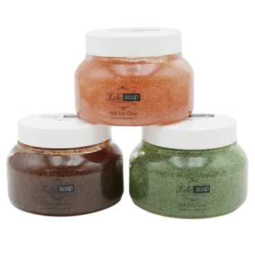 Lola Soap Soft Salt Scrub Trio