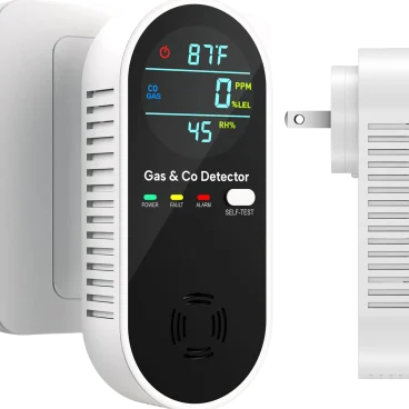 Hakol 4-In-1 Upgraded Natural Gas Leak & Carbon Monoxide Detector
