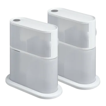 2-Pack: Polder 2-Tier Swivel Storage