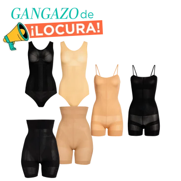 Paquete de 2: Fajas Moldeadoras y Adelgazantes