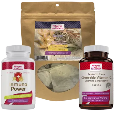 Milagros de Mexico Combo Para la Gripe