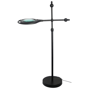 Daylight24 5X Glass Floor Stand Magnifier With Light