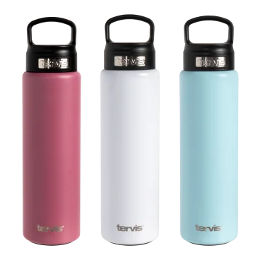 3-Pack: Tervis 24oz Triple Insulated Stainless Steel Tumblers