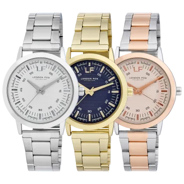 London Fog Inverness Bracelet Watch