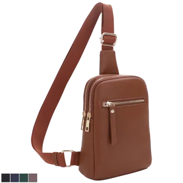 Poppy & Harper Chloe Bolsa tipo Sling de Doble Compartimento