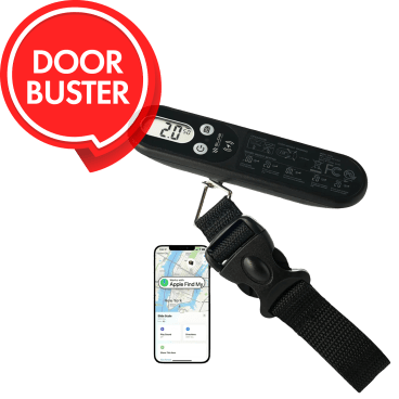 Slide Innovations Digital Luggage Tracker and Scale with Apple Find My