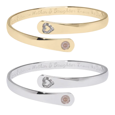 Hollywood Sensation Engraved Mother & Daughter Bracelet Collection