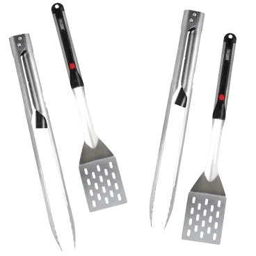 Paquete de 2: Grill Light Set de Parrilla de Acero Inoxidable