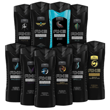 10Pack AXE Shower Gel  Body Wash 845 oz  Assorted Scents