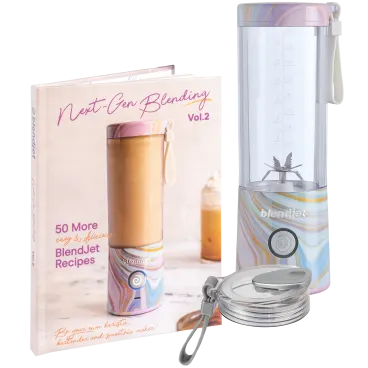 Blendjet 2 Portable Blender with Drinking Lid & Recipe Book