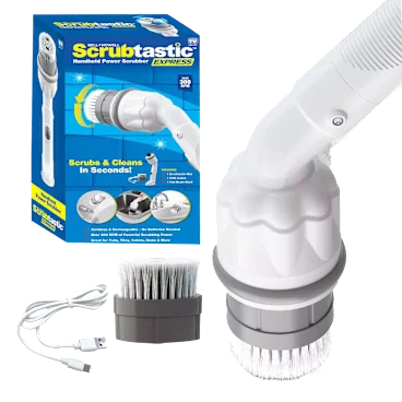 Bell + Howell Scrubtastic Express Rechargeable Power Scrubber