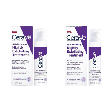 2Pack CeraVe Skin Renewing Nightly Exfoliating Treatment