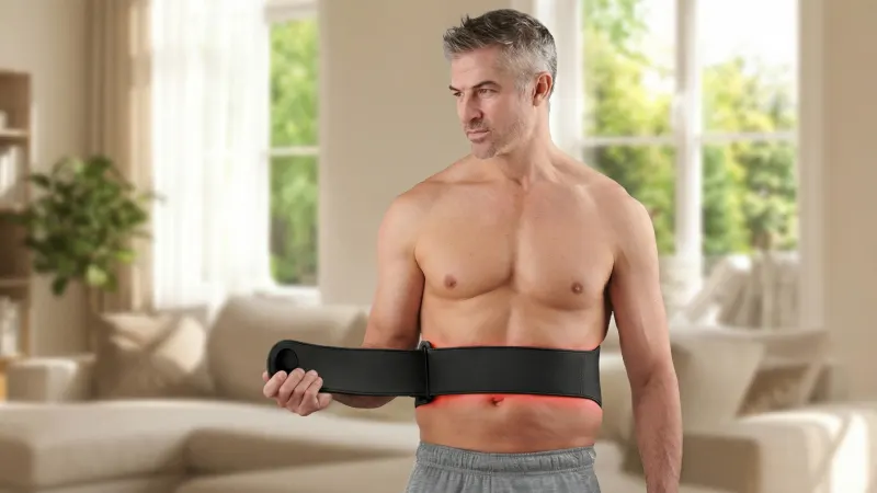 The Lumbar Vibration And LED Therapy Wrap