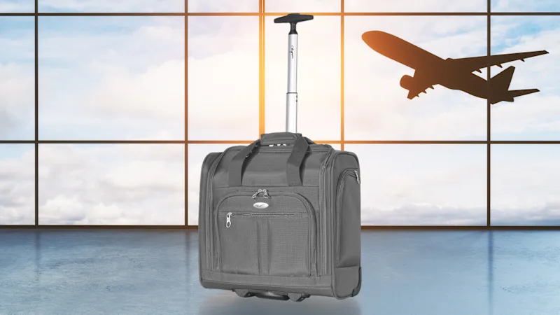Olympia USA Under The Seat Wheeled Carry-on