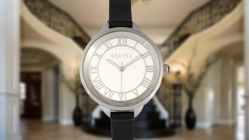Bertha Madison Reloj de Mujer con Correa de Cuero