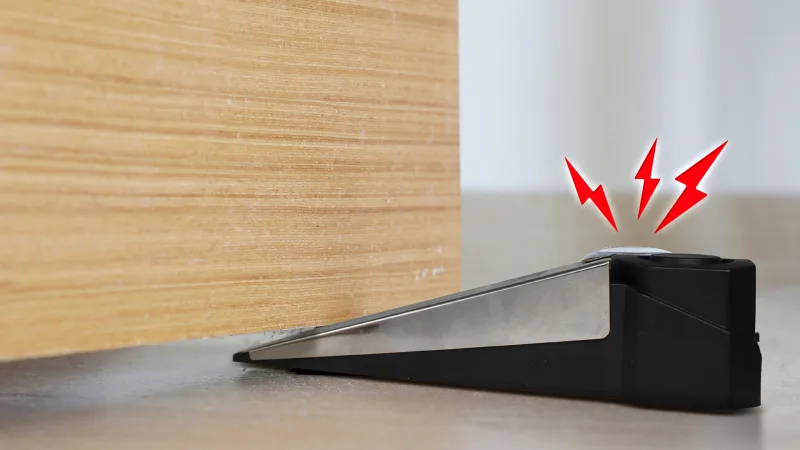 Space & Home Universal Door Stop Security Alarm