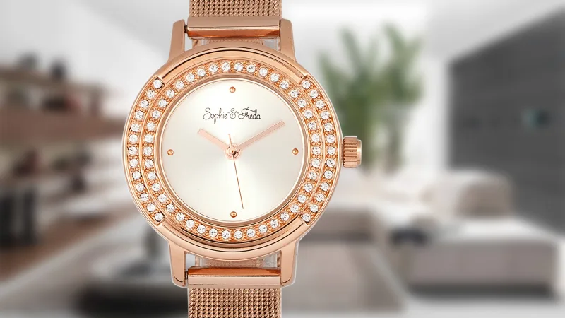 Sophie & Freda Reloj de Pulsera Cambridge con Cristales Swarovski