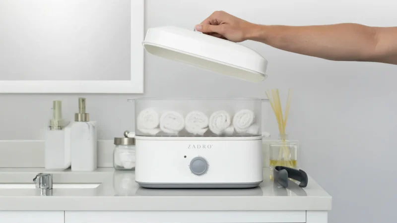 The Countertop Towel Steamer