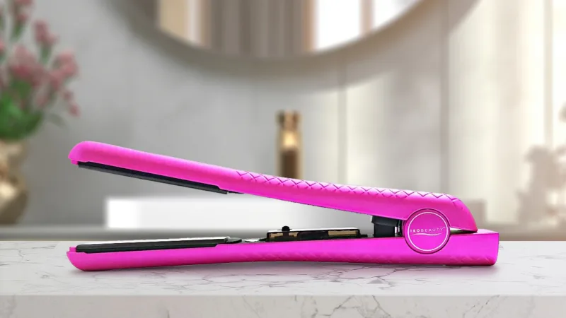 ISO Beauty Diamond Collection Spectrum Pro 100% Solid Ceramic Flat Iron