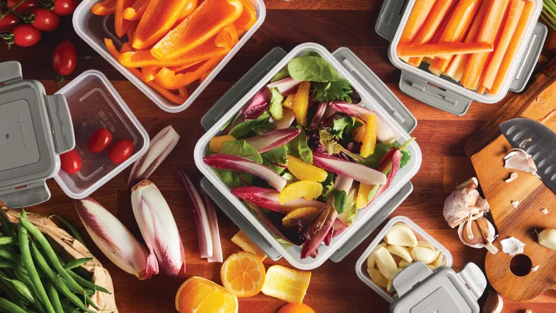 The Space-Saving 20-Piece Nesting Food Storage Set