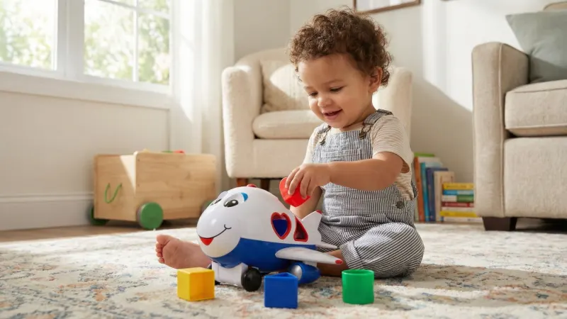 The Interactive Shape Sorting Jet