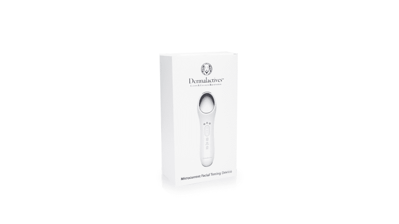 Suero Perfecting Face de Dermalactives y Dispositivo de Tonificación Facial por Microcorriente