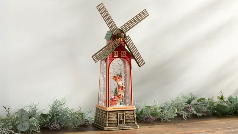 The Illuminated Musical Santa Sleigh Figurine