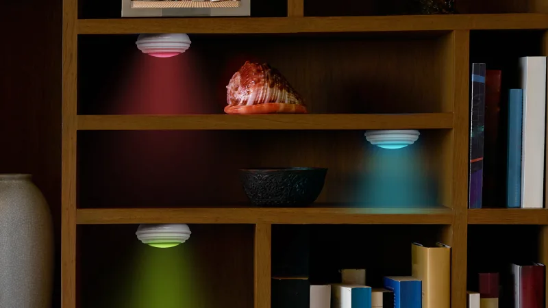 5-Pack: Bright Basics Color Changing Wireless LED Lights