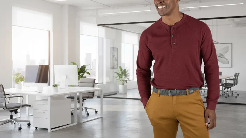 Paquete de 3: Tailor Camisetas Vintage Performance Stretch Waffle